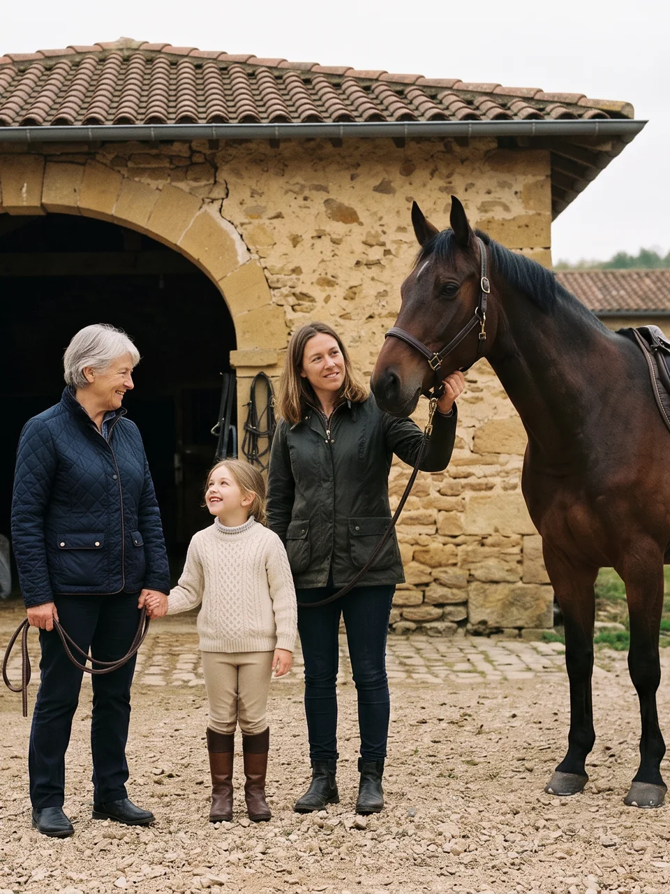 L'équipe, Les Écuries de Calanne, centre équestre à Mionnay